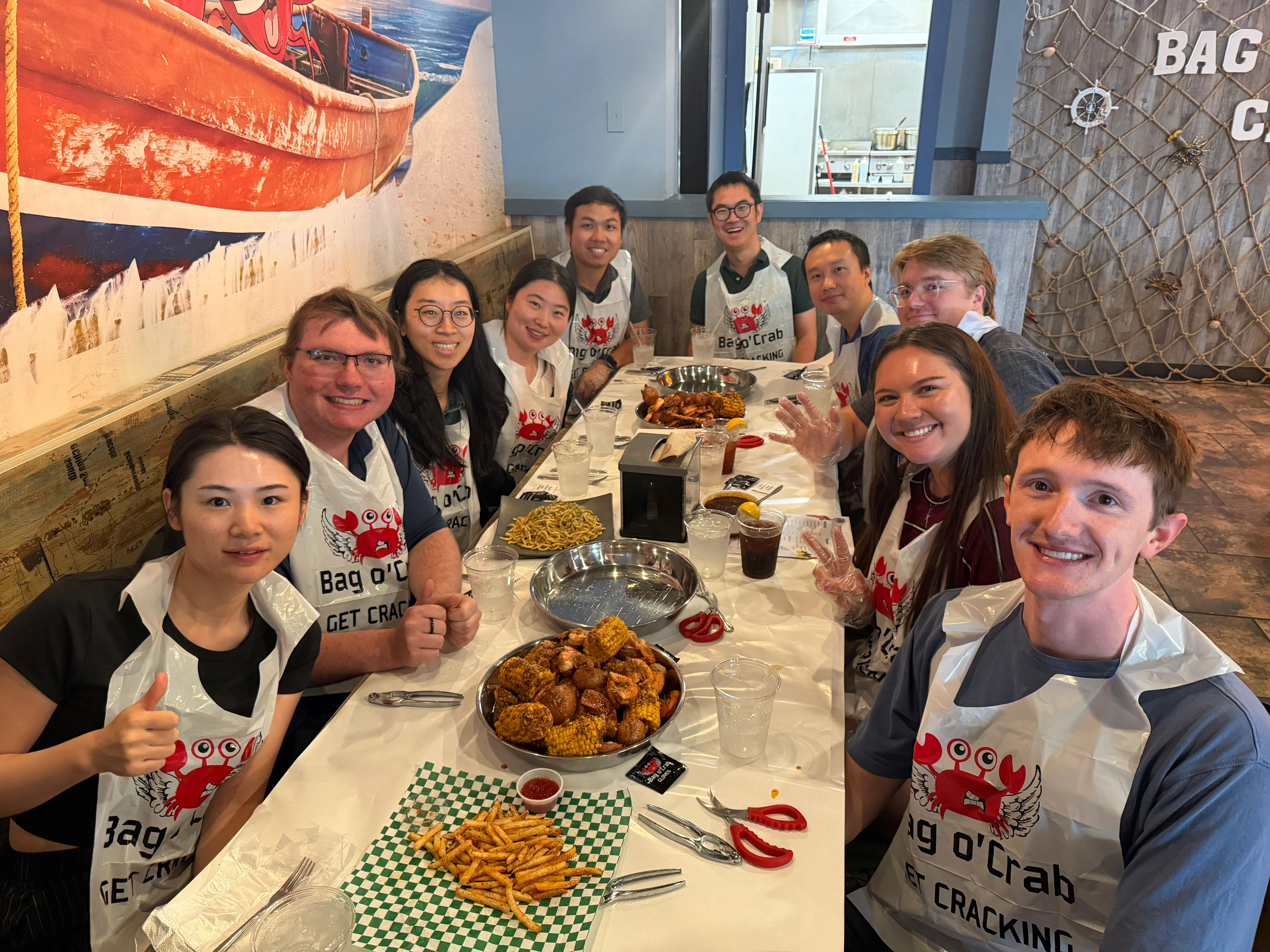 Group dinner, September 2026